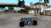 Dragg car для GTA San Andreas миниатюра 3