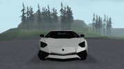 Lamborghini Aventador Lowpoly для GTA San Andreas миниатюра 2