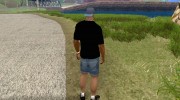 Футболка IM A RUSSIAN GRIME KID para GTA San Andreas miniatura 3