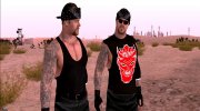 WWE The Undertaker American Badass для GTA San Andreas миниатюра 3