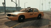 NYPD FORD CVPI Undercover Taxi NEW 4K para GTA 5 miniatura 2