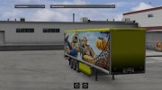 Bud and Terence Trailer for Euro Truck Simulator 2 miniature 2