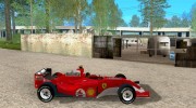 Ferrari F1 для GTA San Andreas миниатюра 5