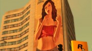 GTA IV Lollypop Girl billboard для GTA San Andreas миниатюра 4