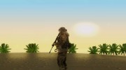 Солдат ВДВ (CoD MW2) v4 para GTA San Andreas miniatura 2