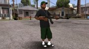 Lamar from GTA V (sweet) для GTA San Andreas миниатюра 4