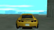 Chevrolet Camaro SpeedHunters для GTA San Andreas миниатюра 5