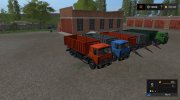 МАЗ-6303 и Прицеп v1.3.0.2 for Farming Simulator 2017 miniature 1