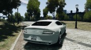 Aston Martin Rapide для GTA 4 миниатюра 4