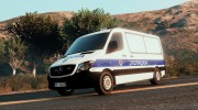 Serbian Police Van - Srpska Marica para GTA 5 miniatura 1