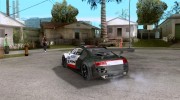 Audi R8 LMs для GTA San Andreas миниатюра 3