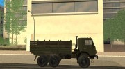 КамАЗ 4310 Армейский для GTA San Andreas миниатюра 5