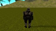 Шепард мужчина в броне Цербера Аякс из Mass Effect for GTA San Andreas miniature 4