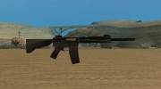 HK417 для GTA San Andreas миниатюра 1