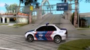 Mitsubishi Lancer Police Indonesia para GTA San Andreas miniatura 2