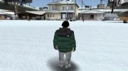 Fam2 winter para GTA San Andreas miniatura 4