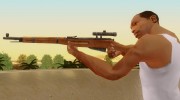 Mosin-Nagant M44 Sniper для GTA San Andreas миниатюра 2