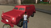 FBI Truck Civil Paintable by Vexillum para GTA San Andreas miniatura 10