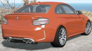 BMW M2 Competition (F87) 201৪ for BeamNG.Drive miniature 3
