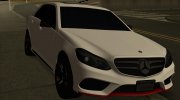 Mercedes-Benz E200 SA Plate для GTA San Andreas миниатюра 3