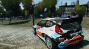 Ford Fiesta RS WRC для GTA 4 миниатюра 3