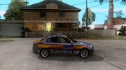 Metropolitan Police BMW 5 Series Saloon для GTA San Andreas миниатюра 5