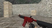 M4A4 Crimson Web para Counter Strike 1.6 miniatura 1