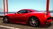Ferrari California for GTA San Andreas miniature 5