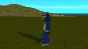 Человек в синем костюме толстого саблезубого тигра из Zoo Tycoon 2 for GTA San Andreas miniature 3