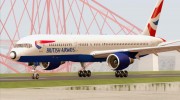 Boeing 757-200 British Airways для GTA San Andreas миниатюра 5