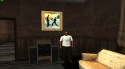 Новые фотографии/картины в домах CJ для GTA San Andreas миниатюра 23
