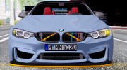 BMW M4 F82 2014 для GTA San Andreas миниатюра 5