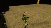 Jill Valentine рядовая ВСУ para GTA San Andreas miniatura 2