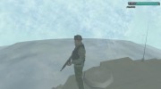 Боец из батальона Призрак para GTA San Andreas miniatura 2