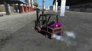 GTA V HVY Forklift для GTA San Andreas миниатюра 2