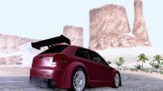 Audi S3 для дрифта для GTA San Andreas миниатюра 3