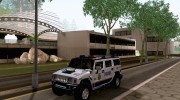 Hummer H2 Spanish Police для GTA San Andreas миниатюра 1