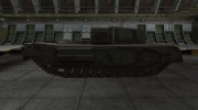 Пустынный скин для Churchill Gun Carrier для World Of Tanks миниатюра 5