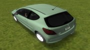 Peugeot 207rc para GTA Vice City miniatura 3