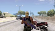 Маска бандита GTA V Online для GTA San Andreas миниатюра 2