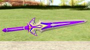 Purple Sword para GTA San Andreas miniatura 3