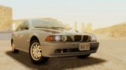 BMW 5-Series e39 525i 2001 (US-Spec) для GTA San Andreas миниатюра 1
