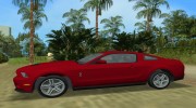 Ford Shelby GT 500 2010 for GTA Vice City miniature 2