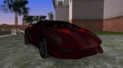 Lamborghini Sesto Elemento для GTA Vice City миниатюра 1