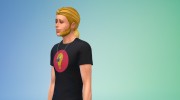 Мужской кулон № 05 для Sims 4 миниатюра 2