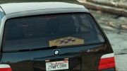 BMW M3 E36 Touring v2 for GTA 5 miniature 6