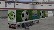 Sport Theme Trailers Pack v 2.1 для Euro Truck Simulator 2 миниатюра 6