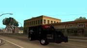 BearCat SWAT Truck for GTA San Andreas miniature 1
