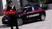 Alfa Romeo Giulietta Carabinieri (ELS) for GTA 5 miniature 2