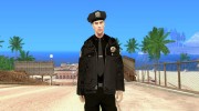 HD Скин полицейского для GTA San Andreas миниатюра 1